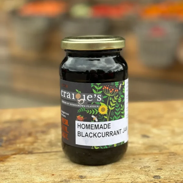Craigies Blackcurrant Jam 440g