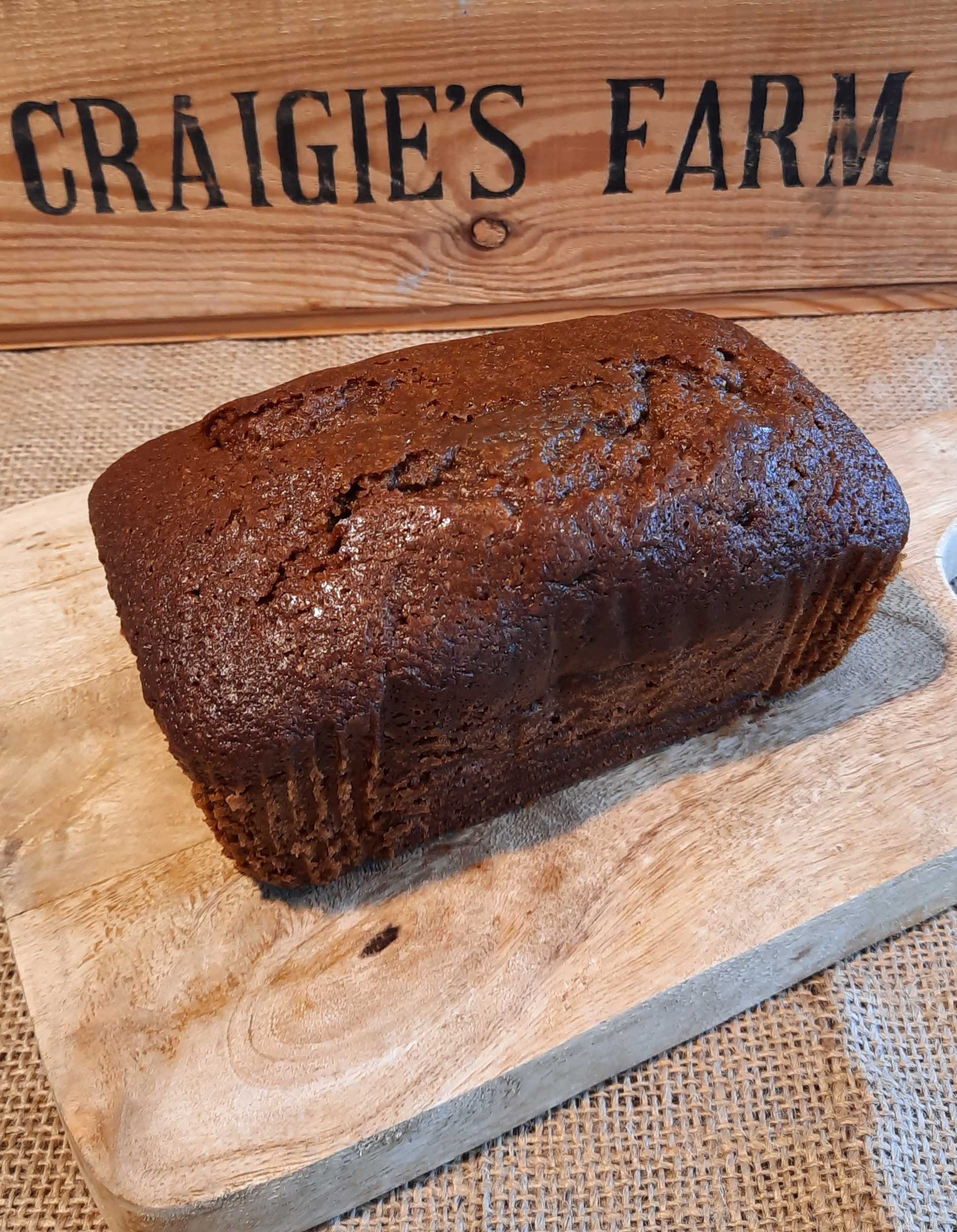 Homemade Loaf Gingerbread - Craigie’s Farm, Deli, Café and Farm Park