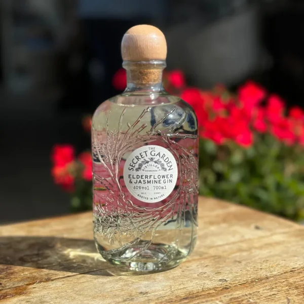 Secret Garden Elderflower & Jasmine Gin 70cl