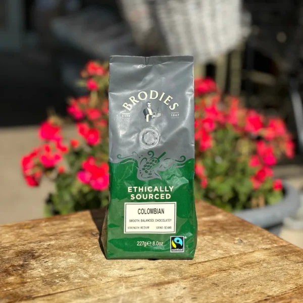 Brodies Coffee Fairtrade Colombian Ground