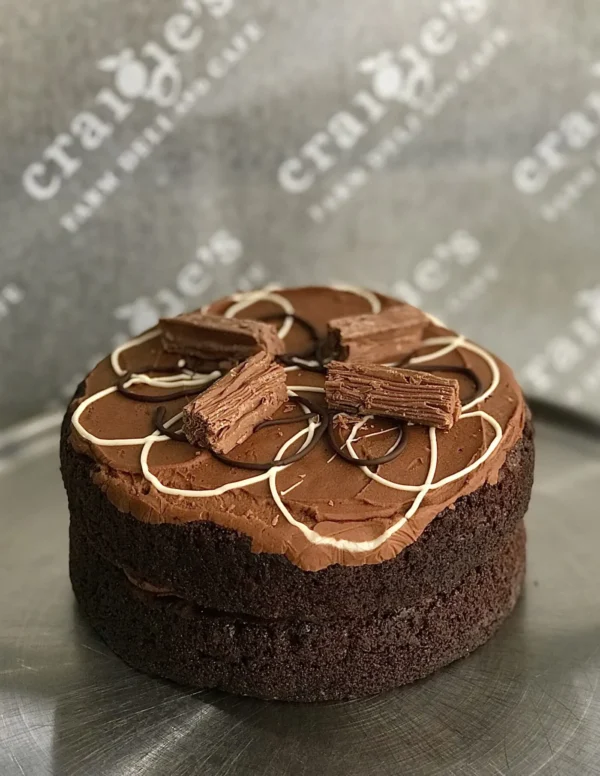 Homemade 6" Chocolate Sponge