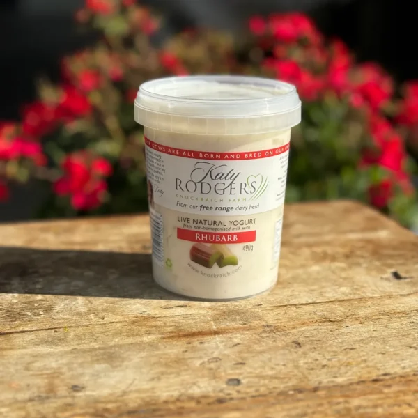 Katy Rogers 490g Rhubarb Yogurt