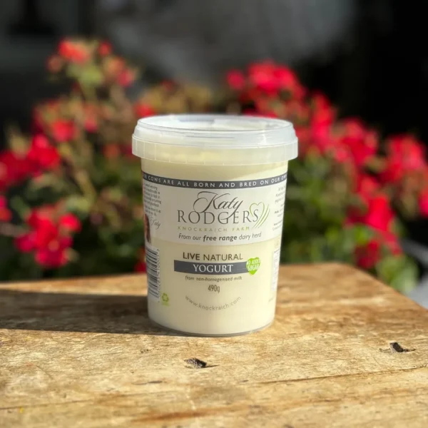Katy Rogers 490g Natural Yogurt