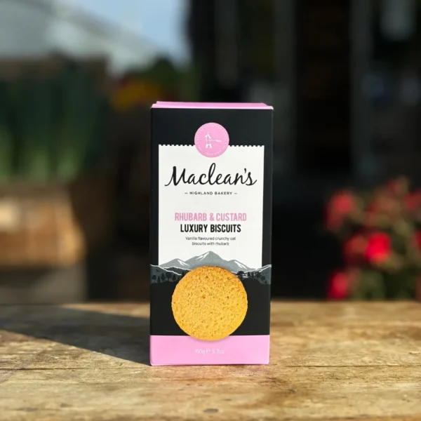 MacLeans Biscuits Rhubarb & Custard
