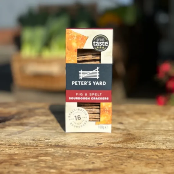 Peters Yard Spelt and Fig Crispbread 105g