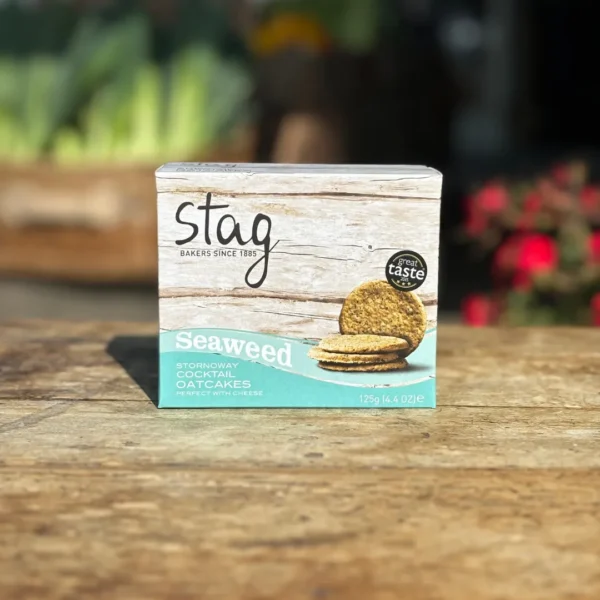 Stag Cocktail Oatcakes with Seaweed