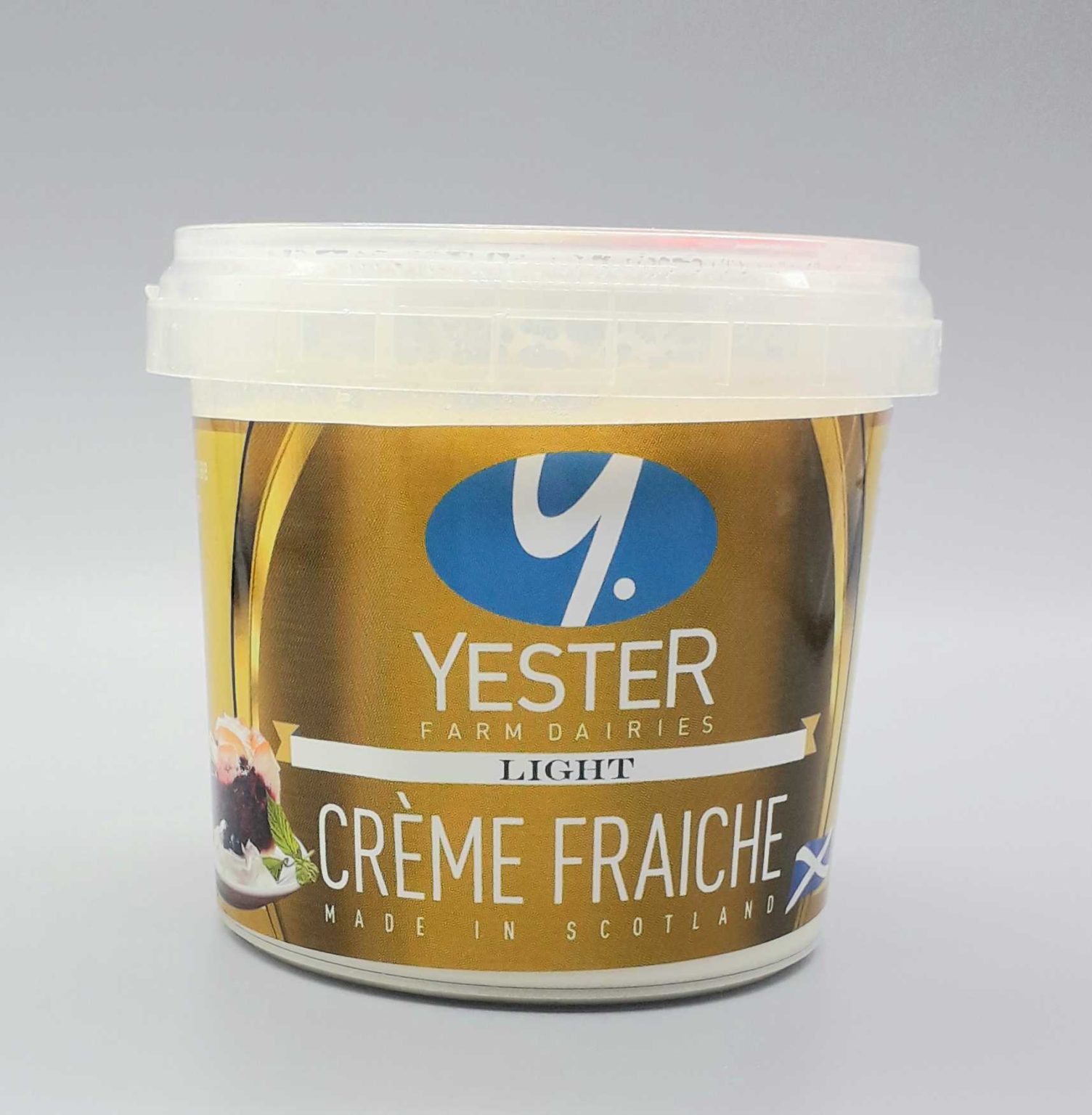 Yester Farm Creme Fraiche Light Craigie’s Farm, Deli, Café and Farm Park