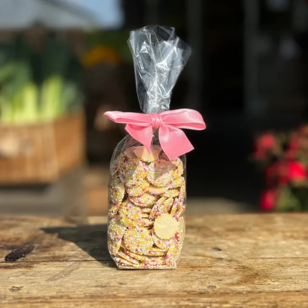 Cocoa Bean Bagged Sweets Snowies 150g