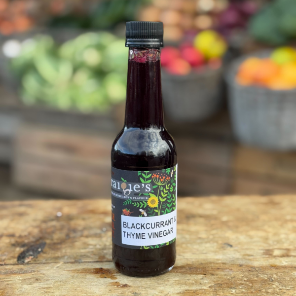 Craigies Blackcurrant & Thyme Vinegar