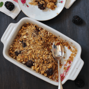 apple and bramble crumble