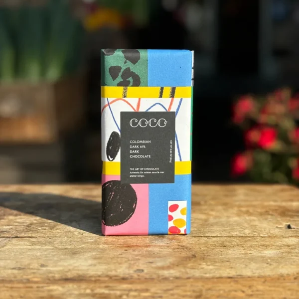 Coco Colombian Dark Chocolate Bar 80g