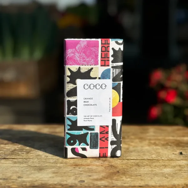 Coco Orange Milk Chocolate Bar 80g