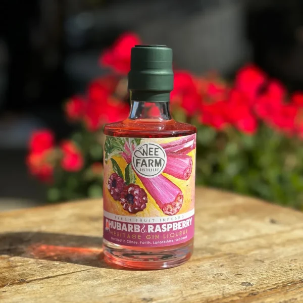 Wee Farm Rhubarb & Raspberry Gin