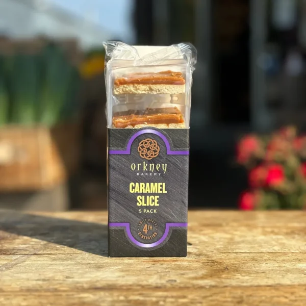 Orkney Bakery Caramel Slice
