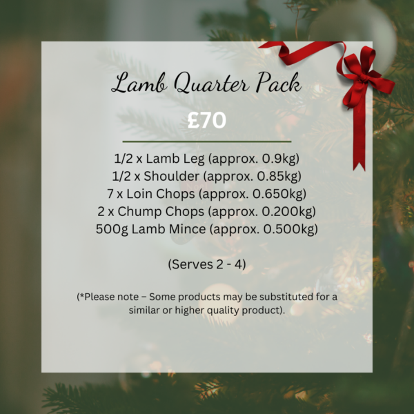 Lamb Quarter Pack