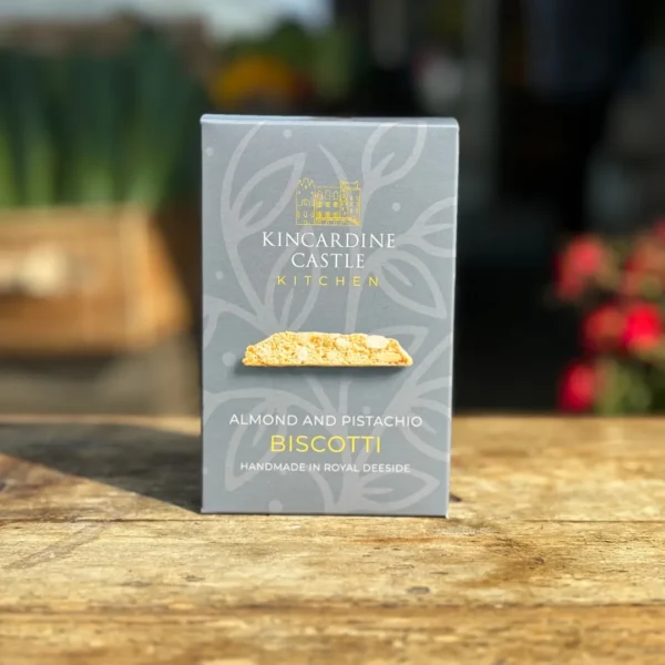 Kincardine Castle Kitchen Pistachio and Almond Biscotti