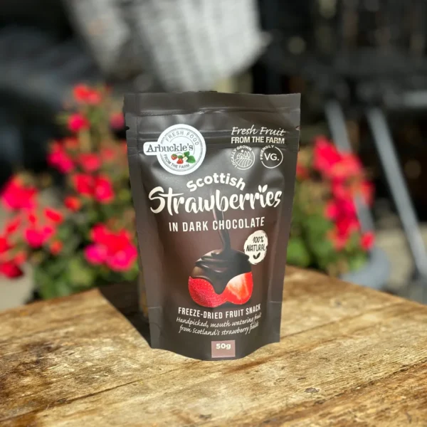 Arbuckles Freeze Dried Stawberries in Dark Chocolate 50g