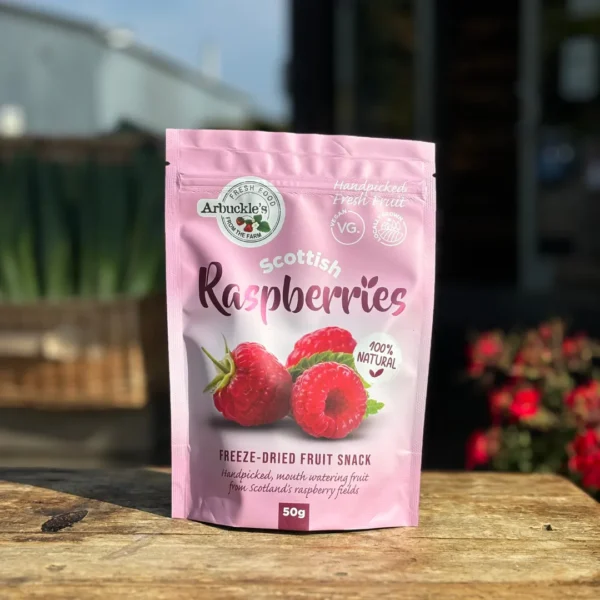 Arbuckles Freeze Dried Raspberries 50g