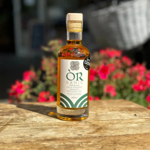 Organic Cold Pressed Rapeseed Oil 200ml