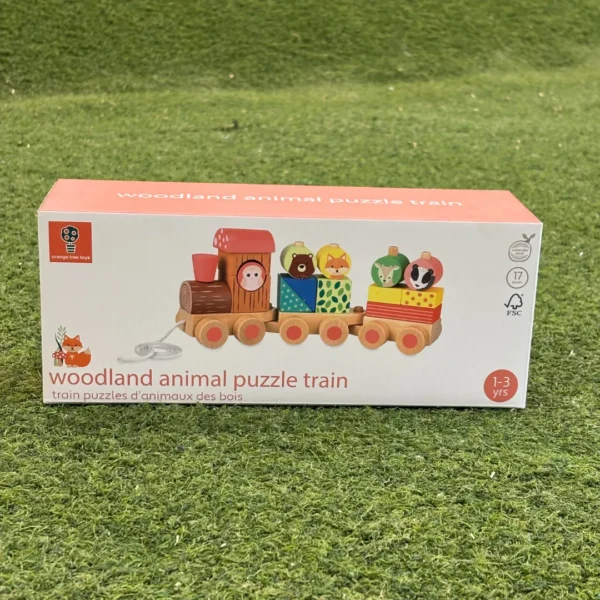 Woodland Animal Puzzle Train