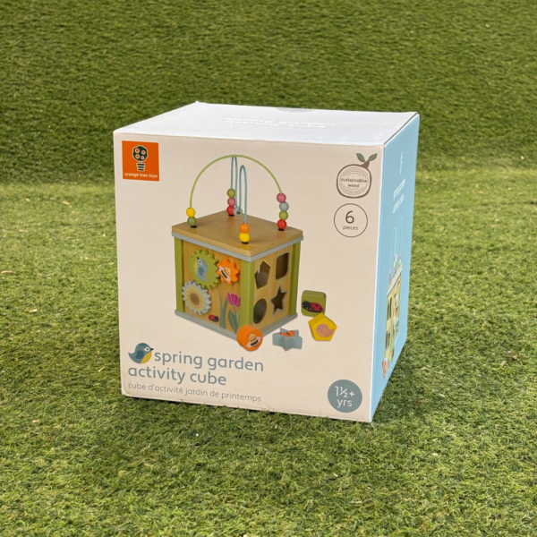 Spring Garden Activity Cube