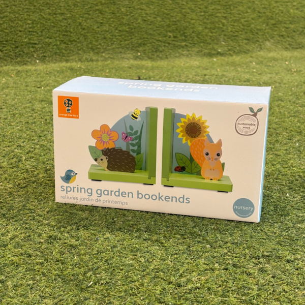 Spring Garden Bookends