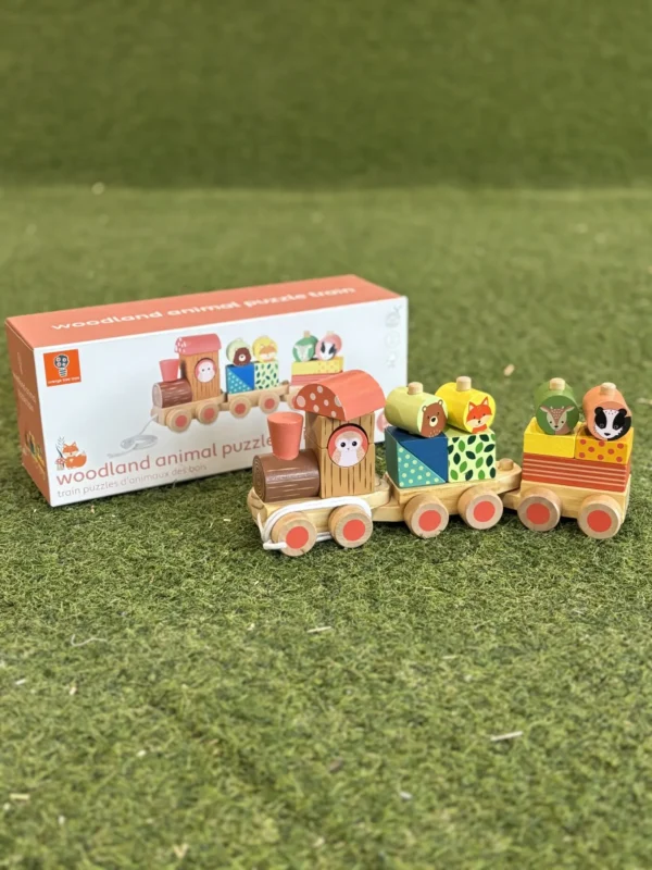 Woodland Animal Puzzle Train - Image 2