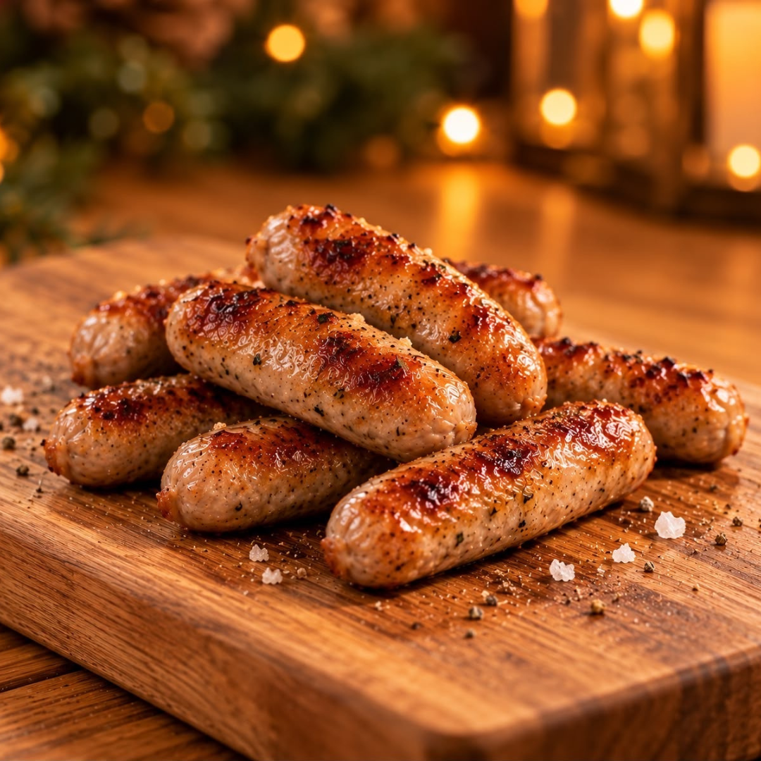 pork chipolatas